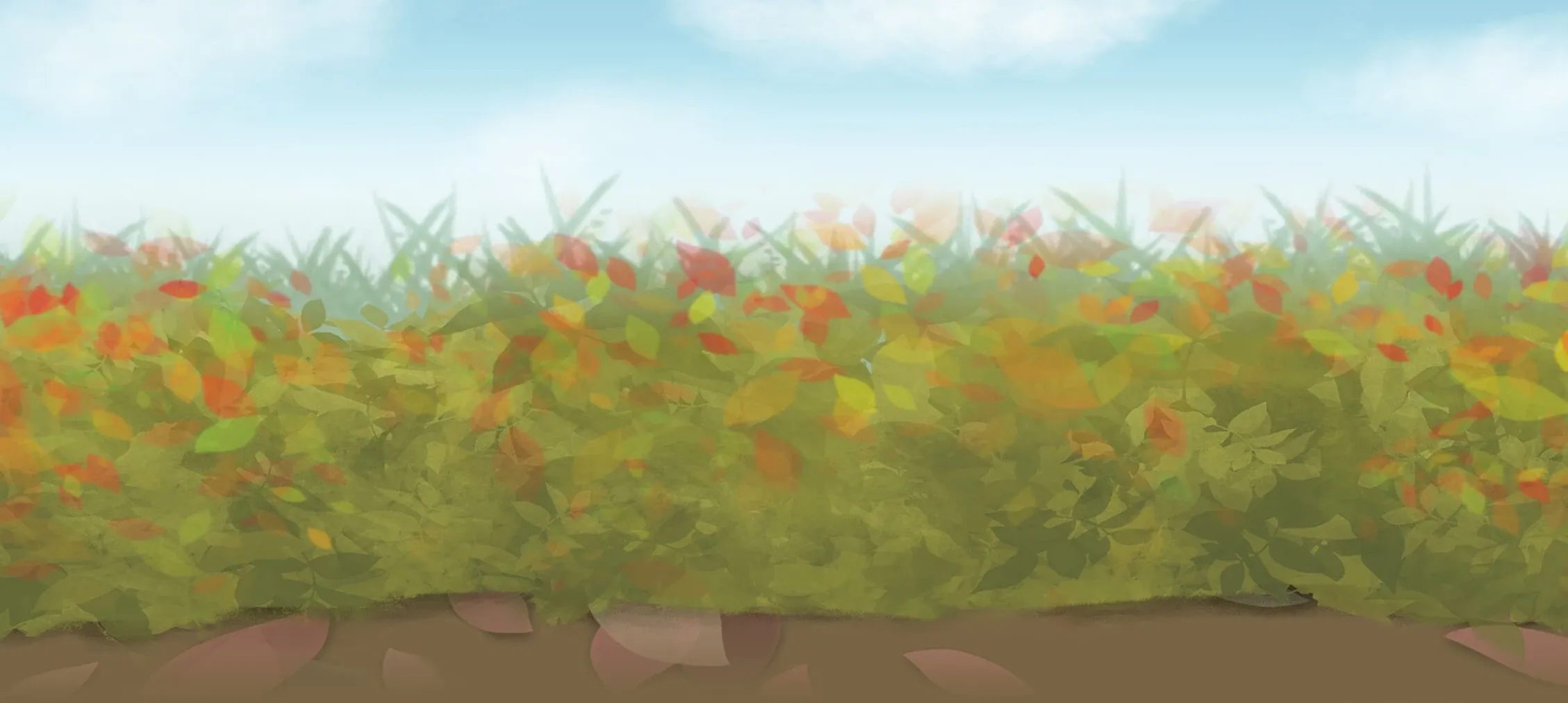 Green field background