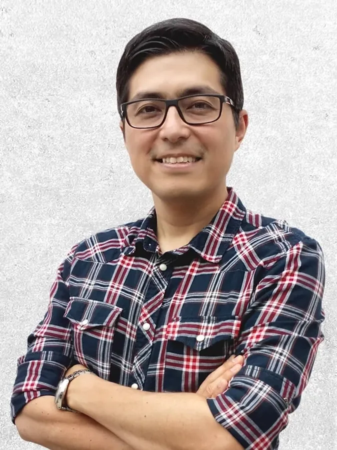 Illustrator portrait of Davide Macedo